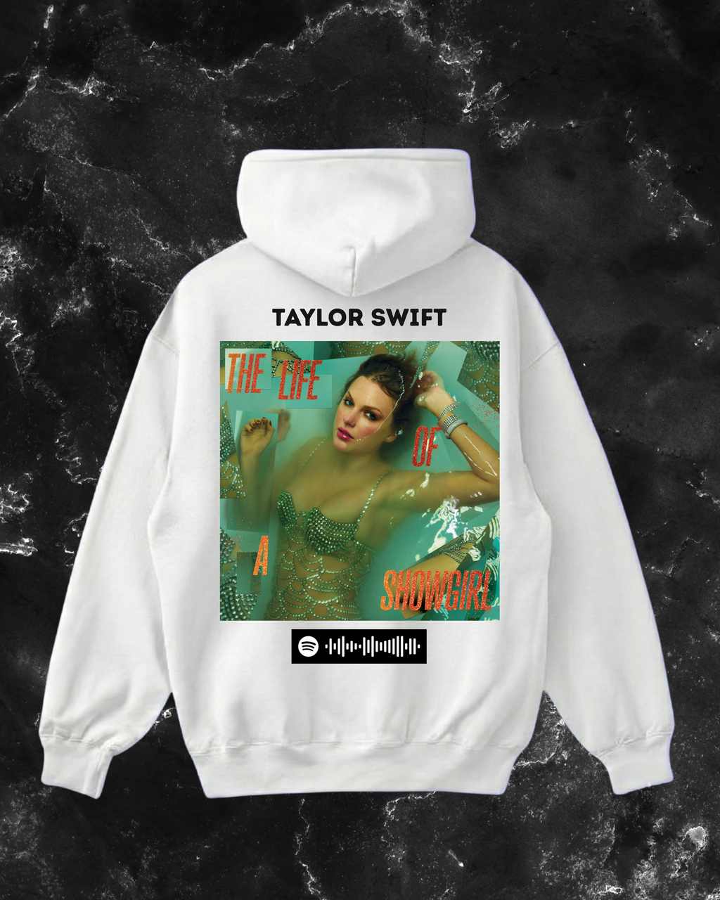 taylor swift hoodie white