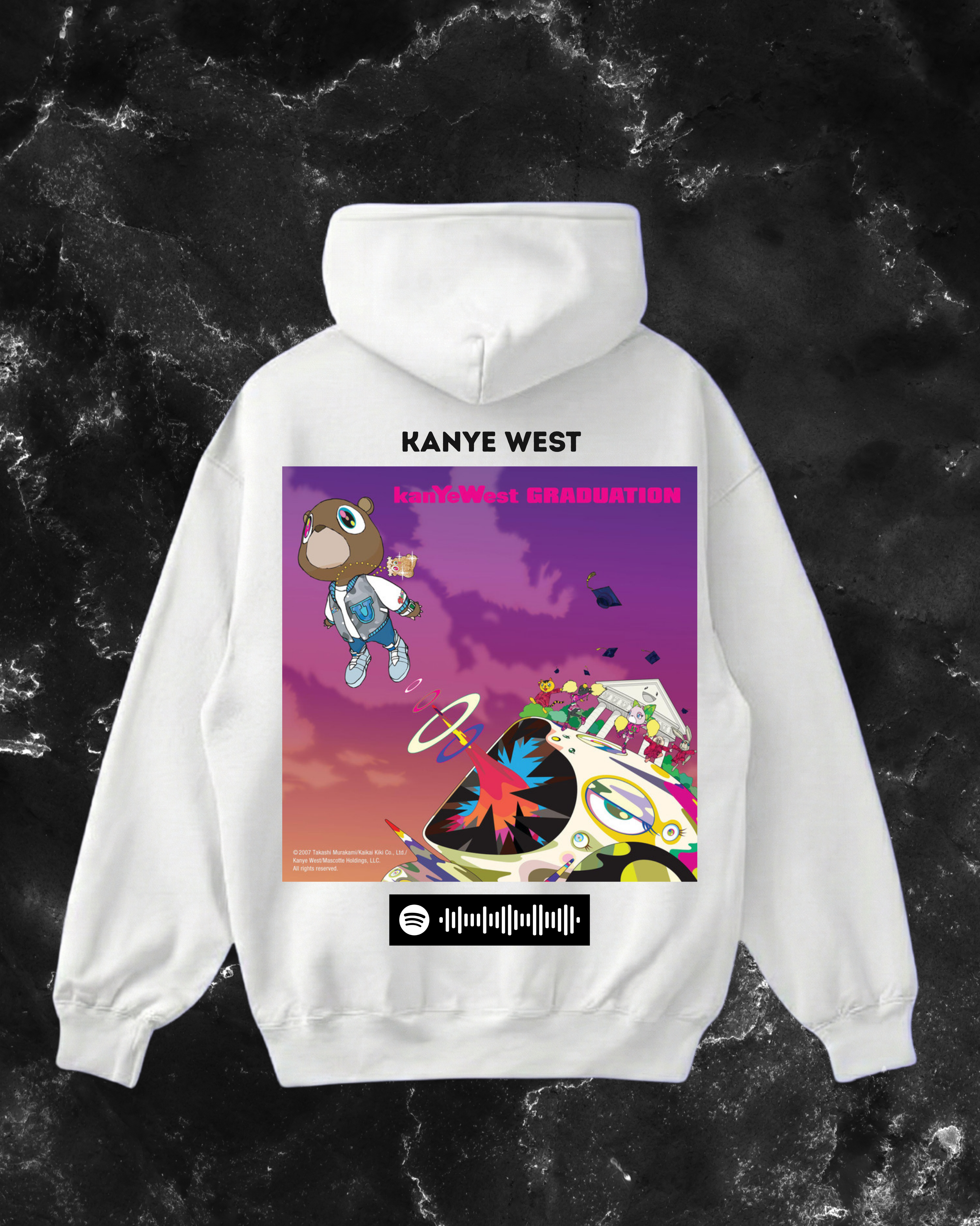 Kanye west hoodie white