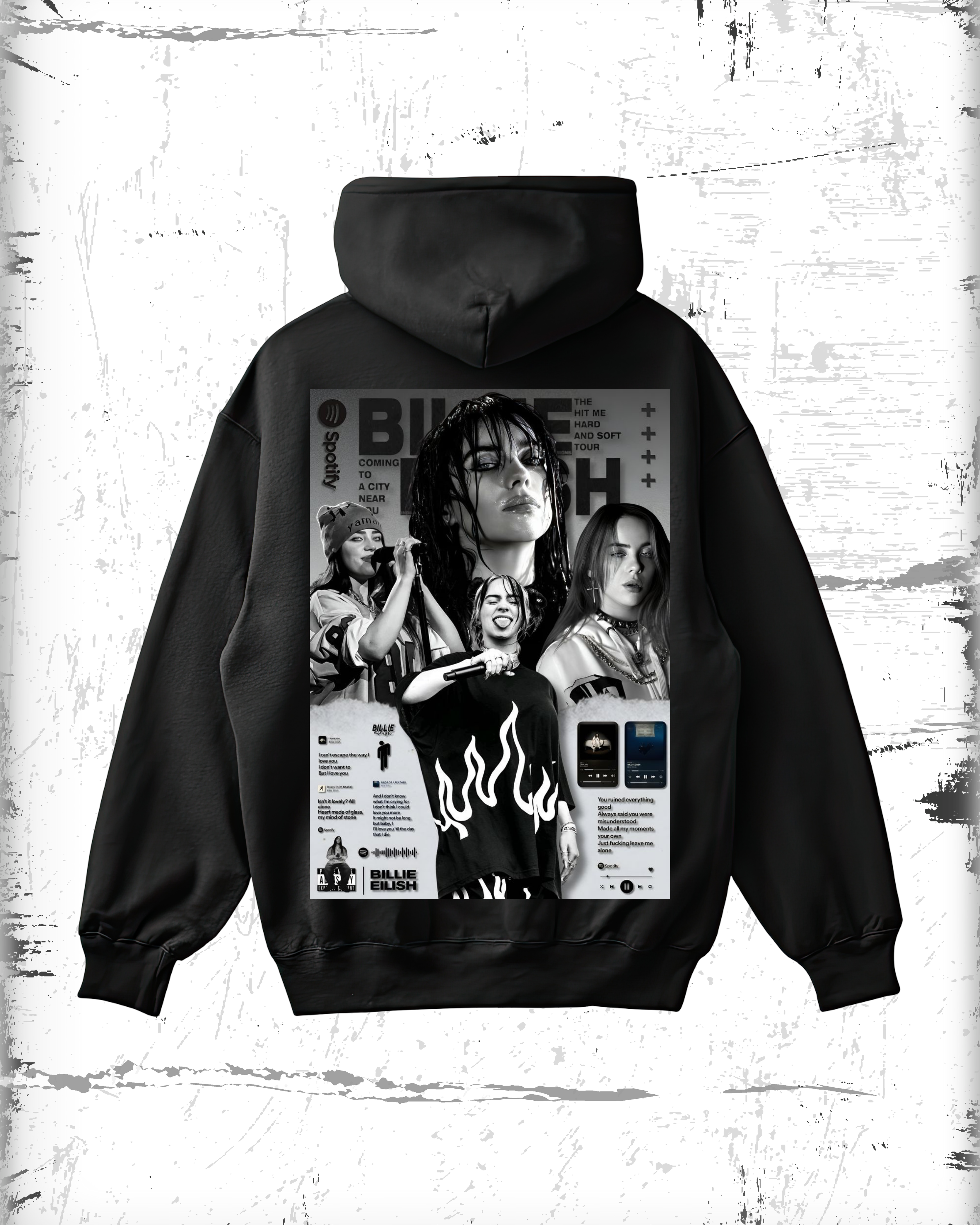 billie eilish v3 Hoodie