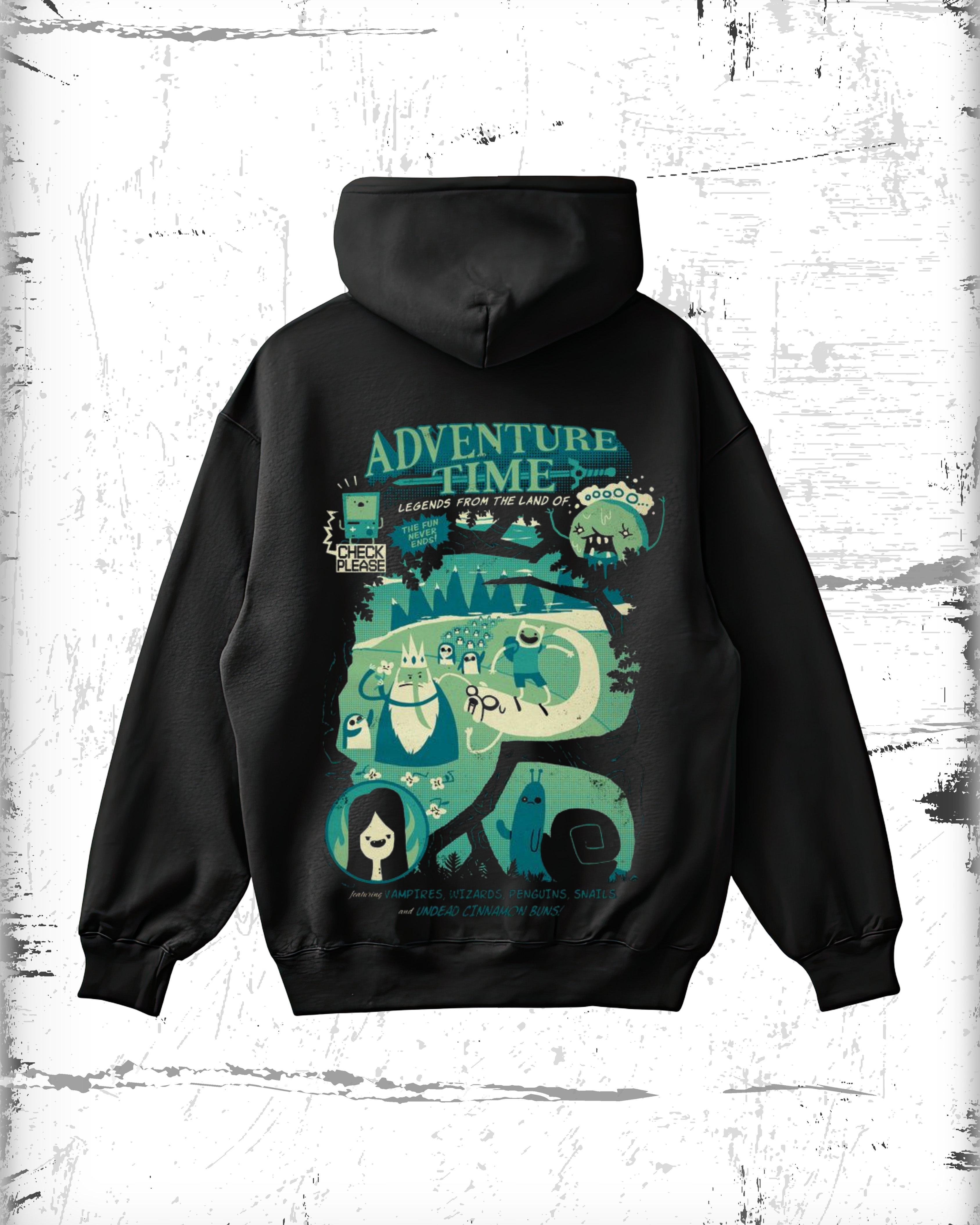 adventure time Hoodie v2