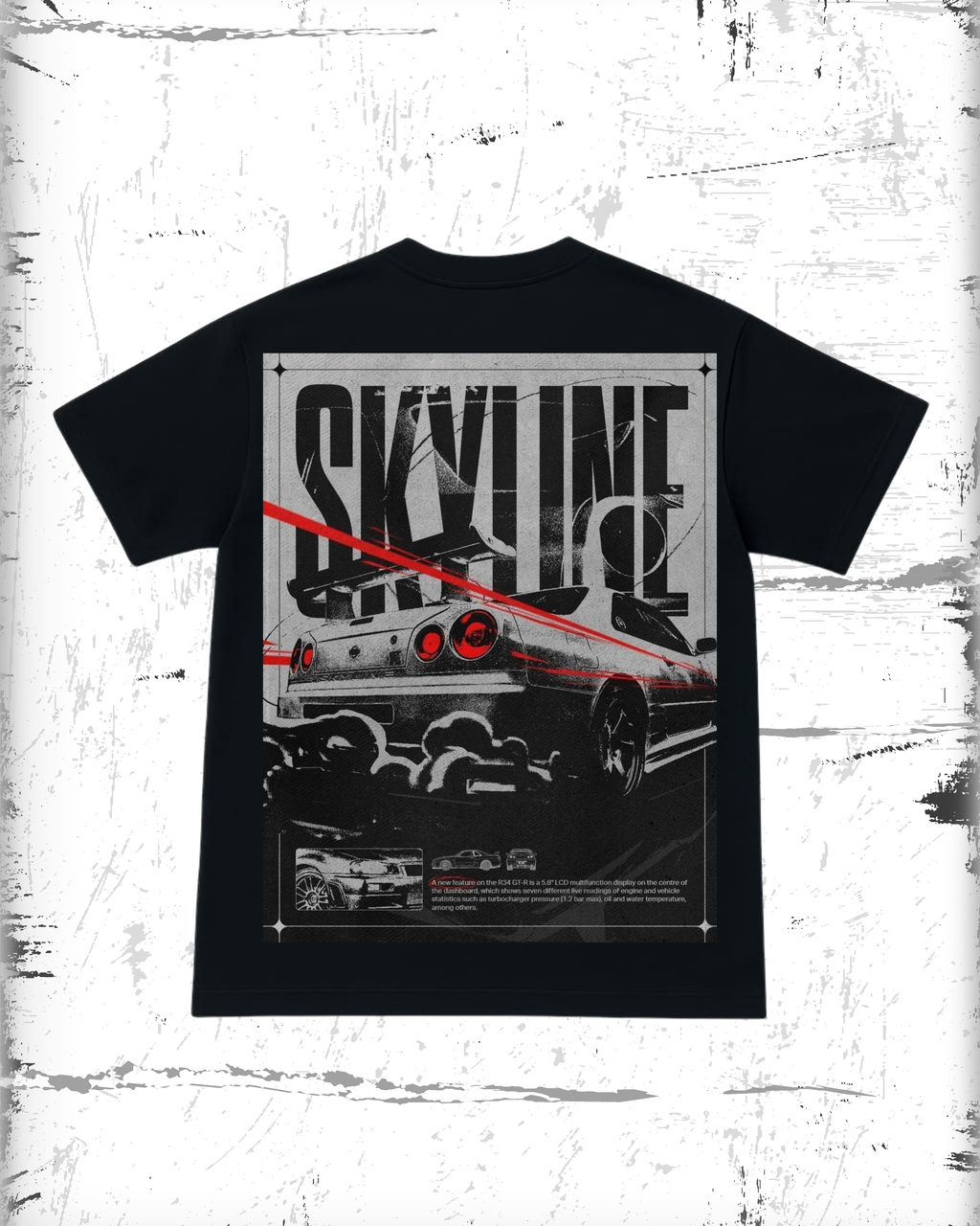 SKYLINE GTR R34 T-Shirt