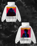 Starboy and stargirl hoodies white version