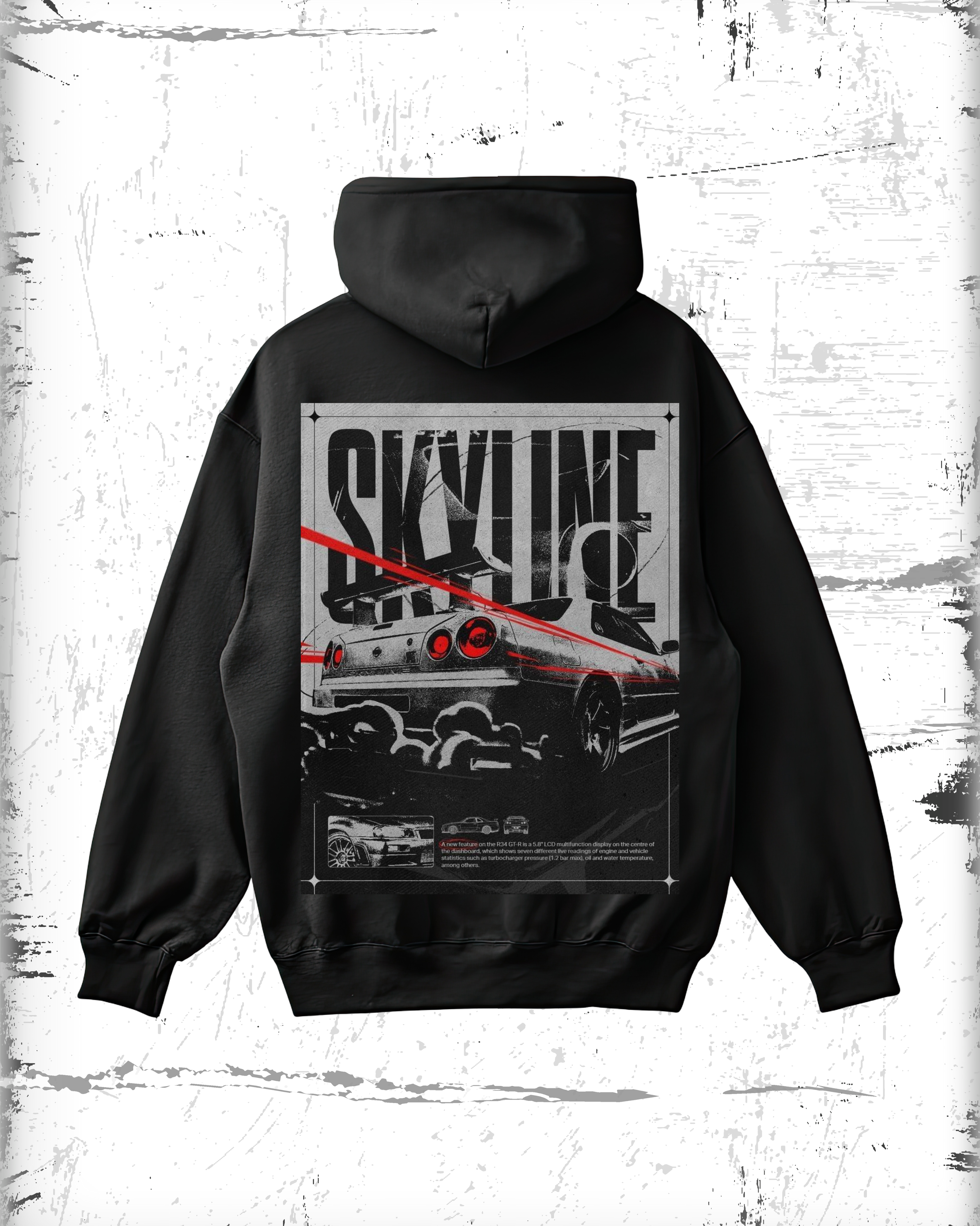 SKYLINE GTR R3 Hoodie