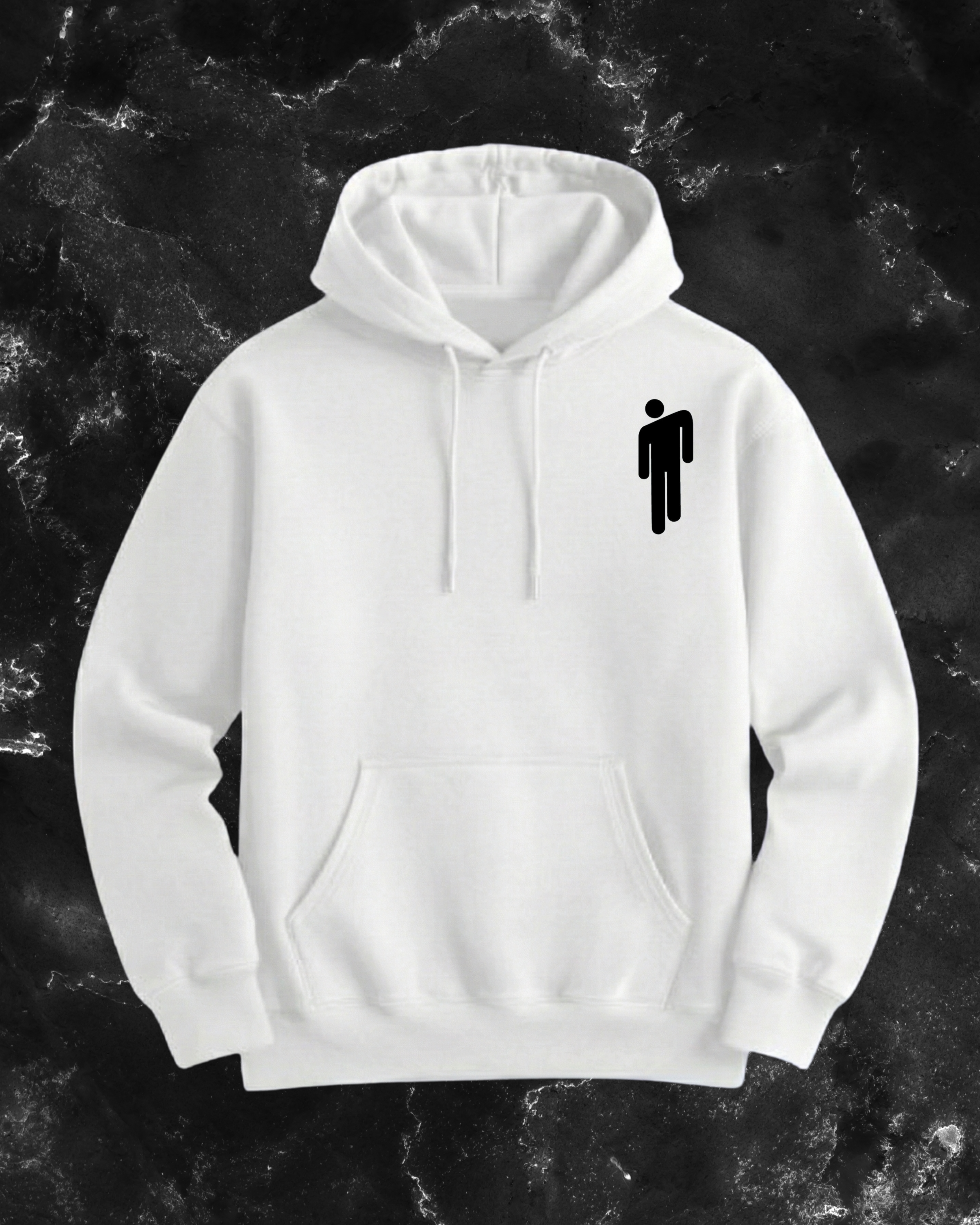 billie eilish hoodie white
