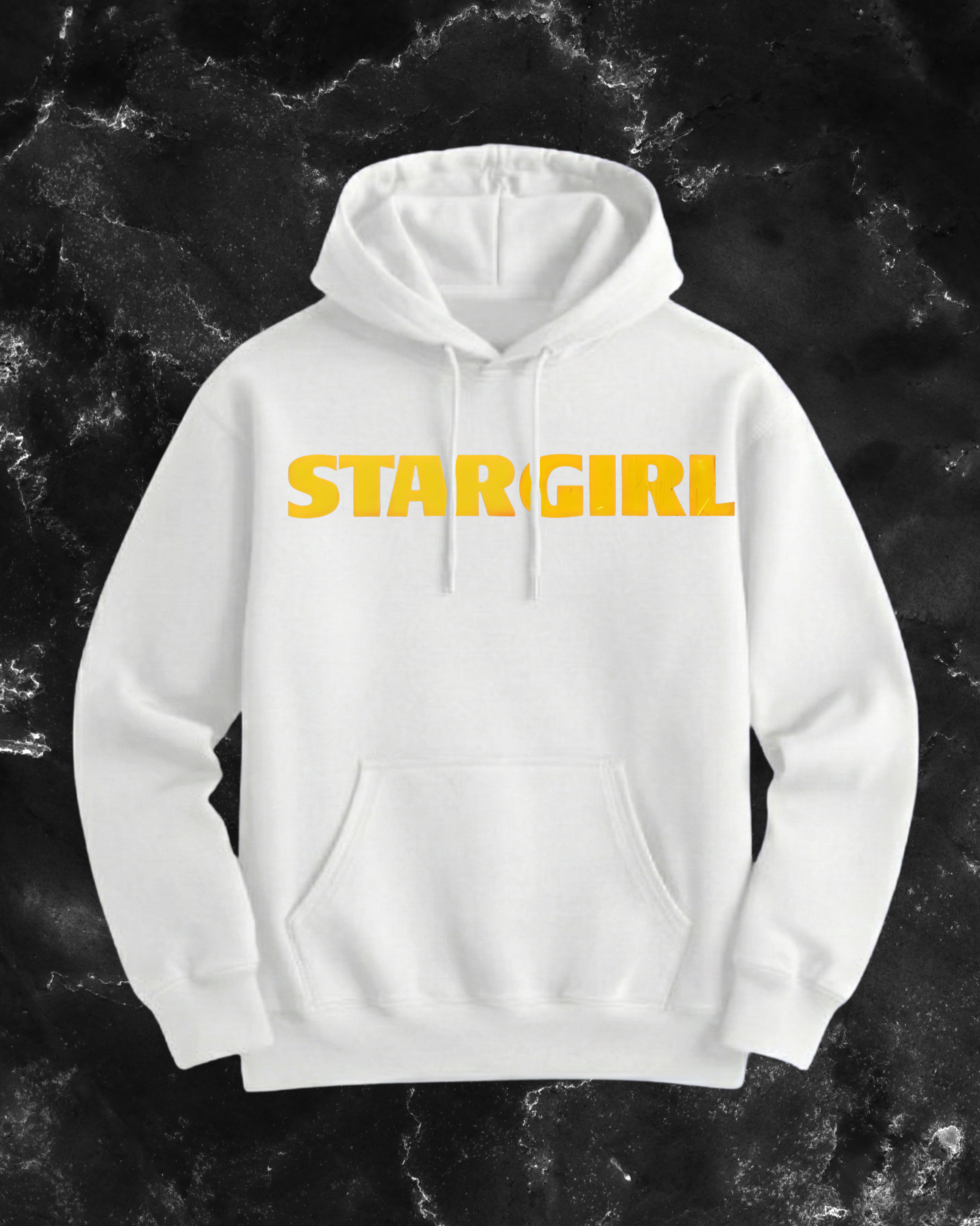 Starboy and stargirl hoodies white version