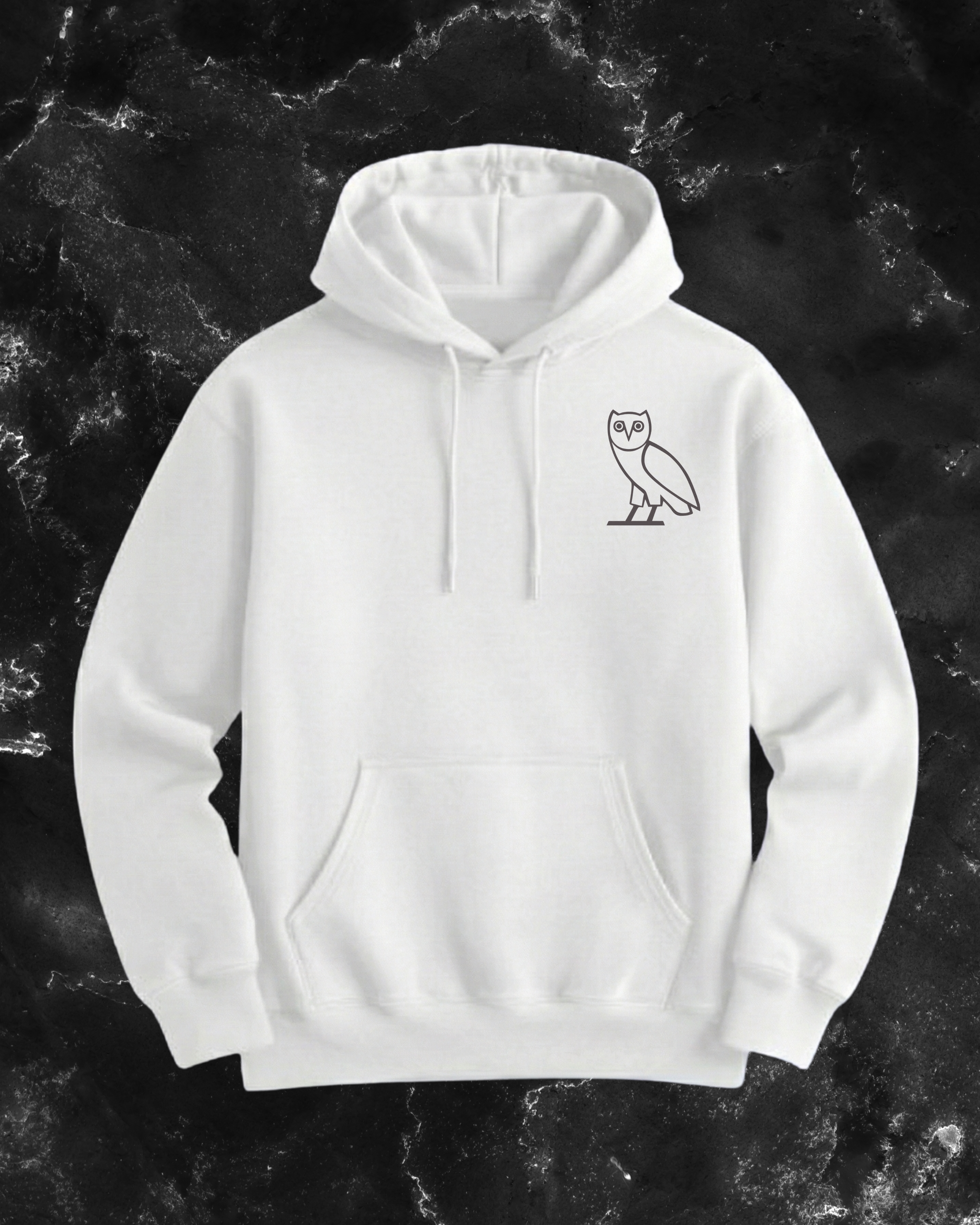 drake hoodie white