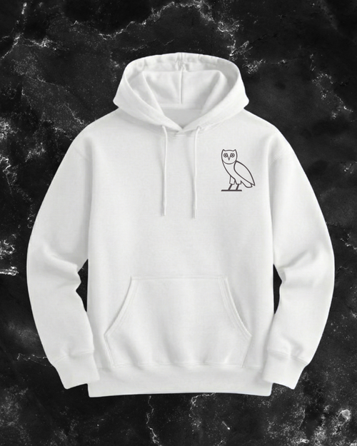 drake hoodie white