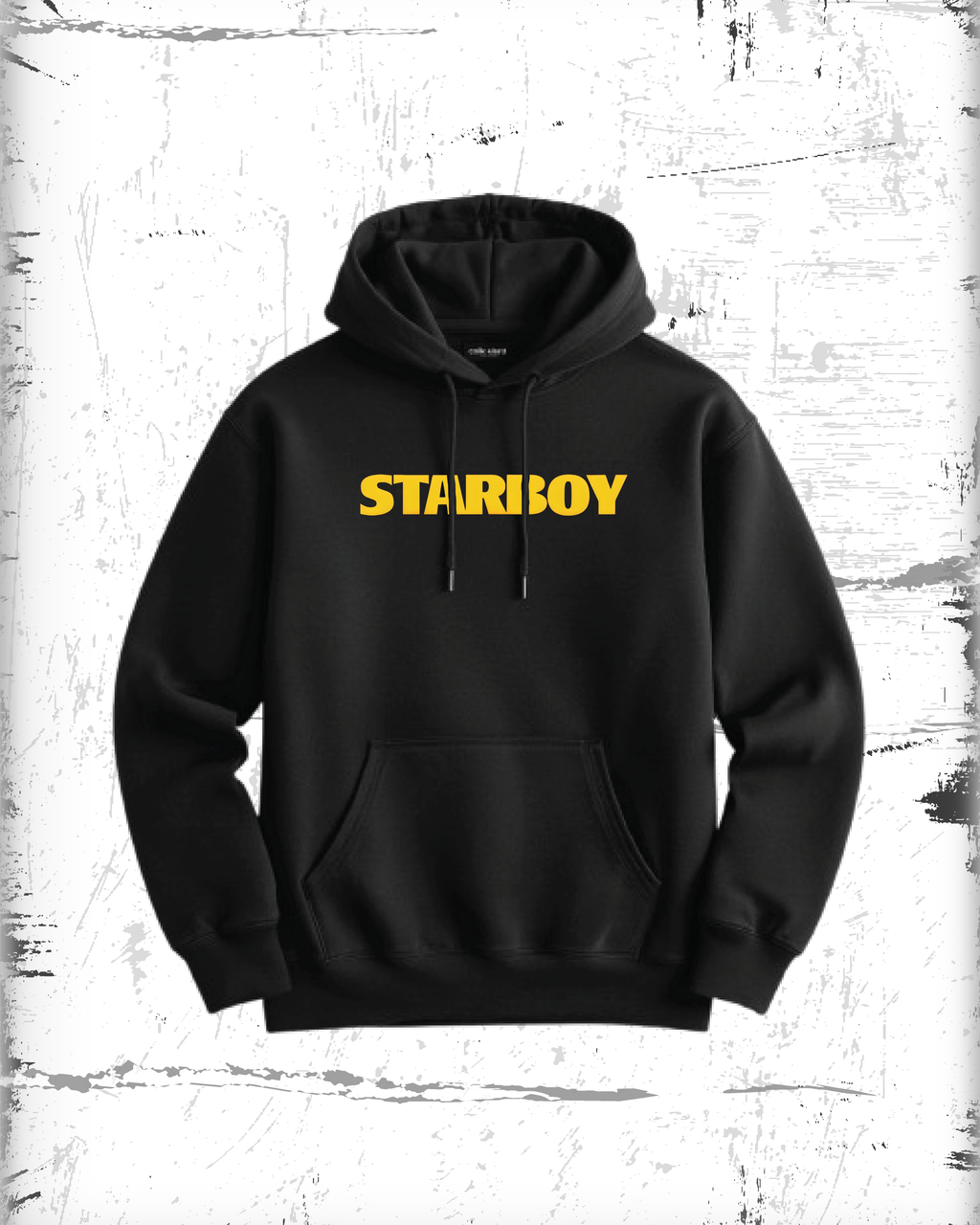 Starboy and stargirl hoodies black version
