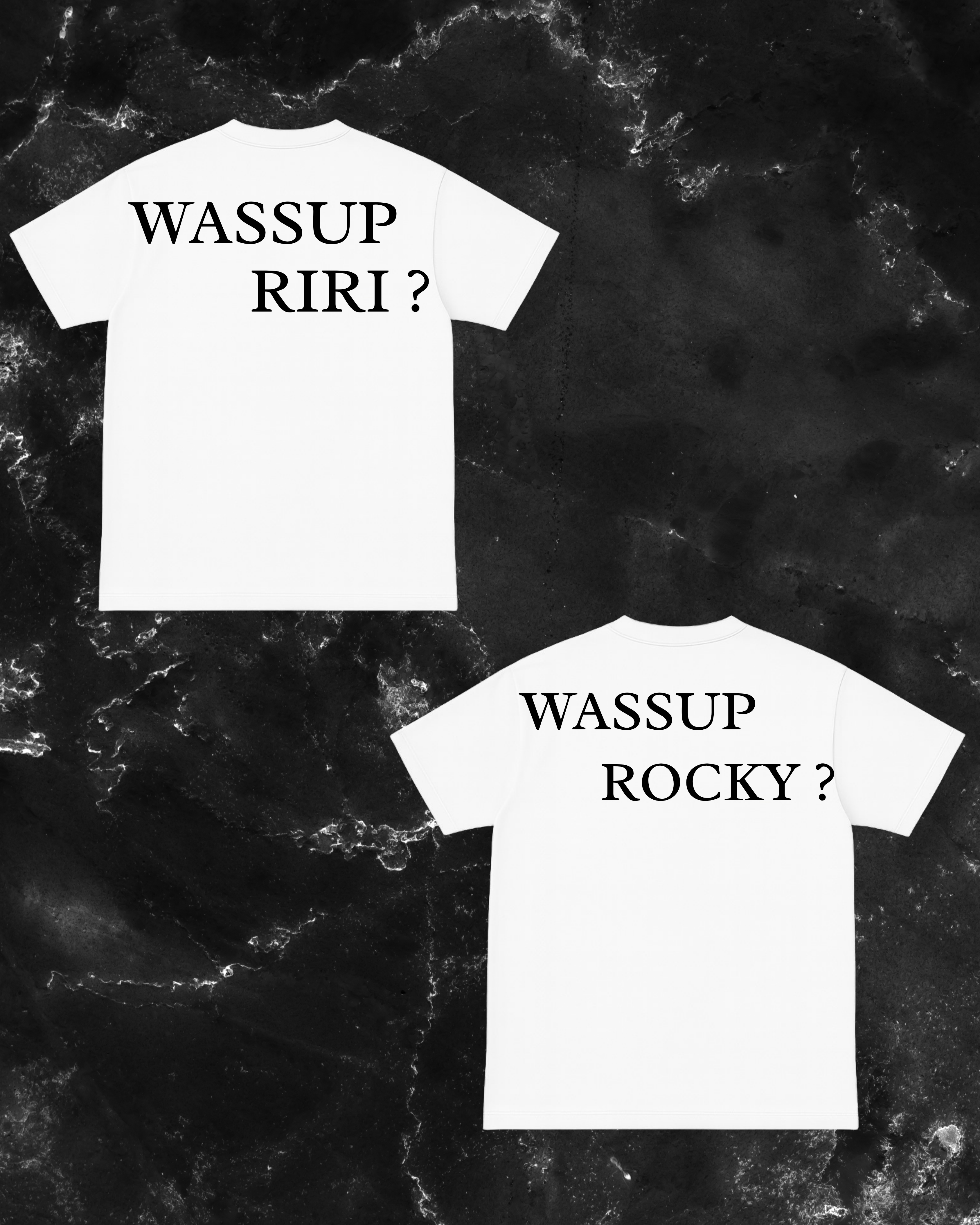 wassup riri and rocky T-Shirts