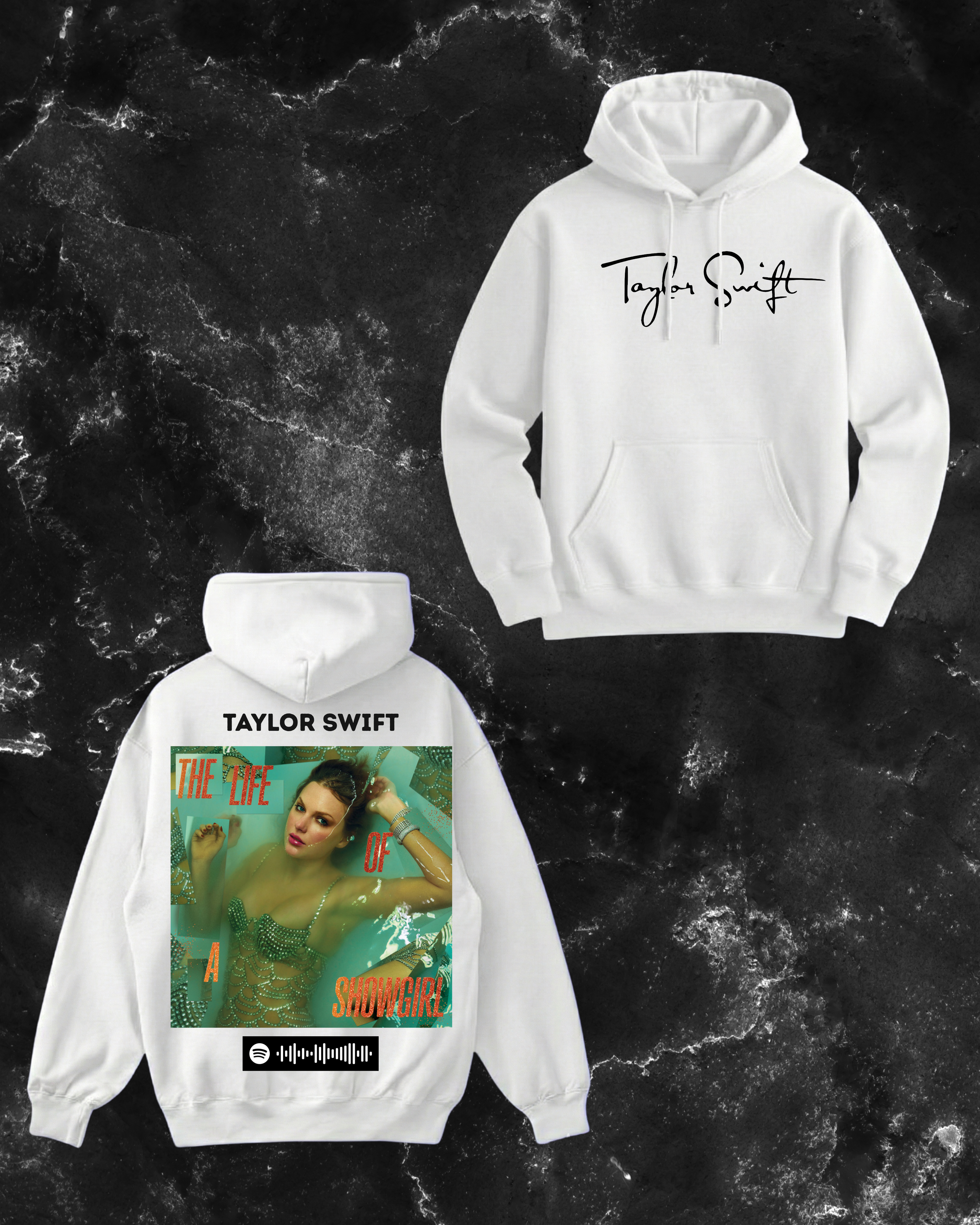 taylor swift hoodie white