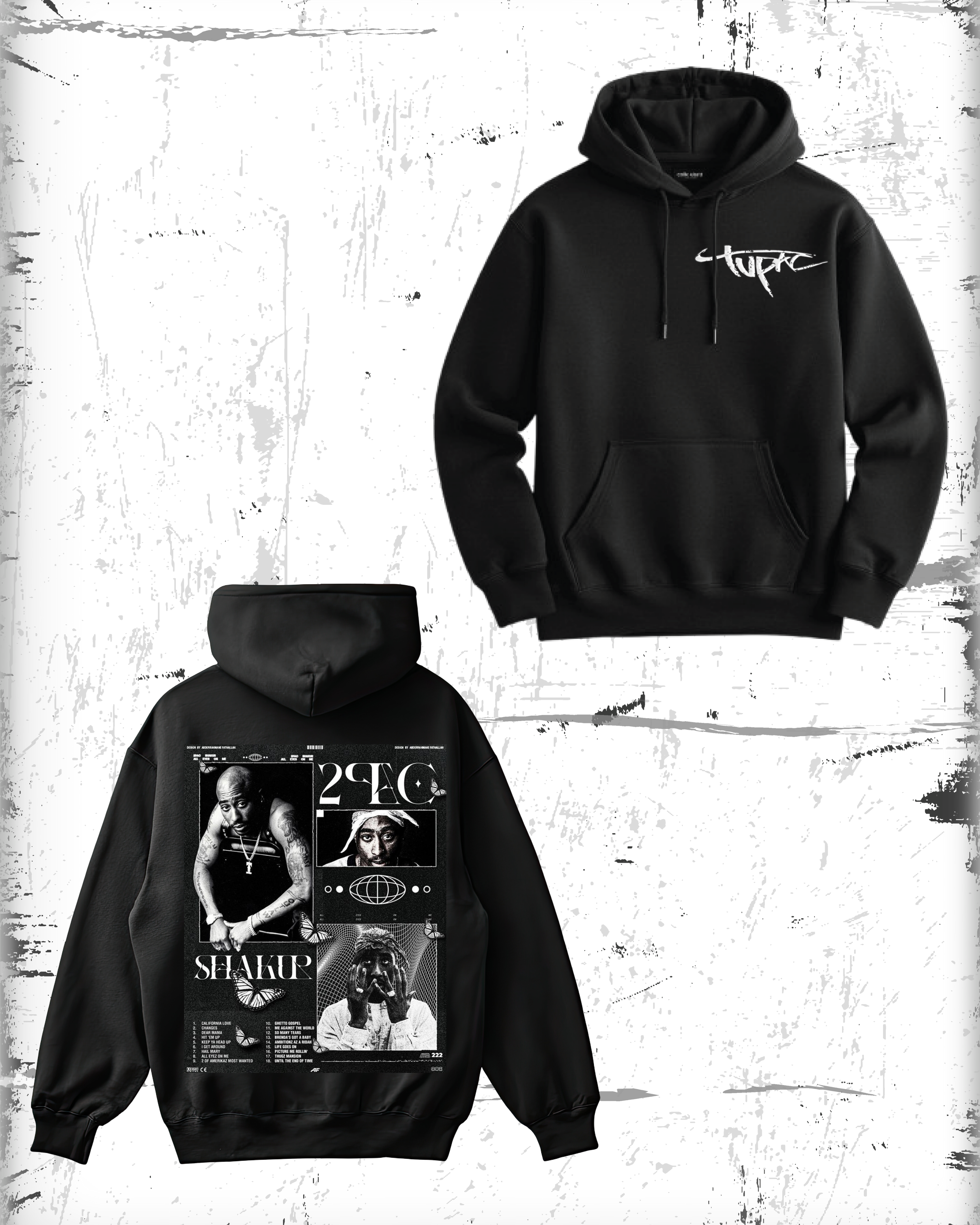 2 pac Hoodie
