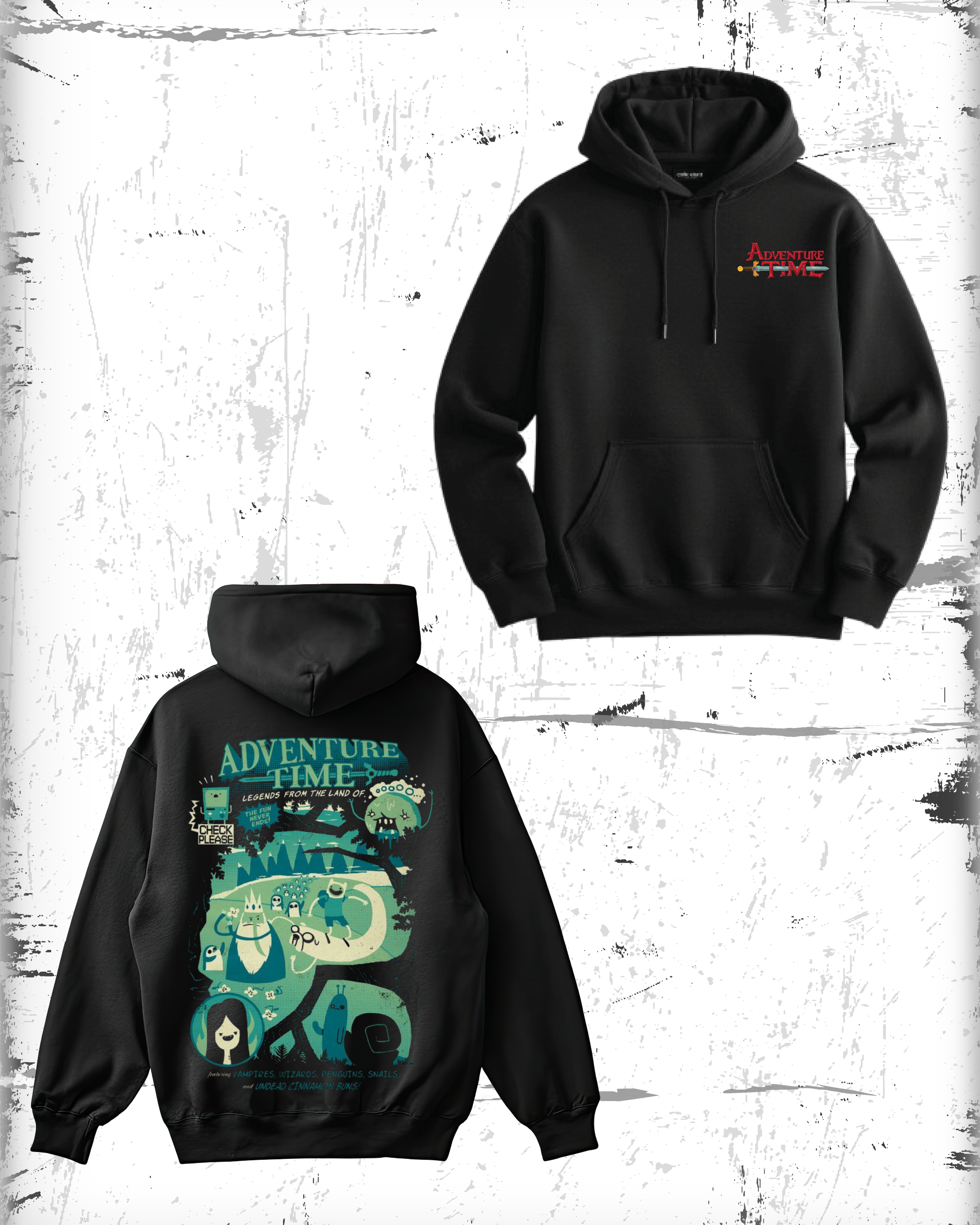 adventure time Hoodie v2