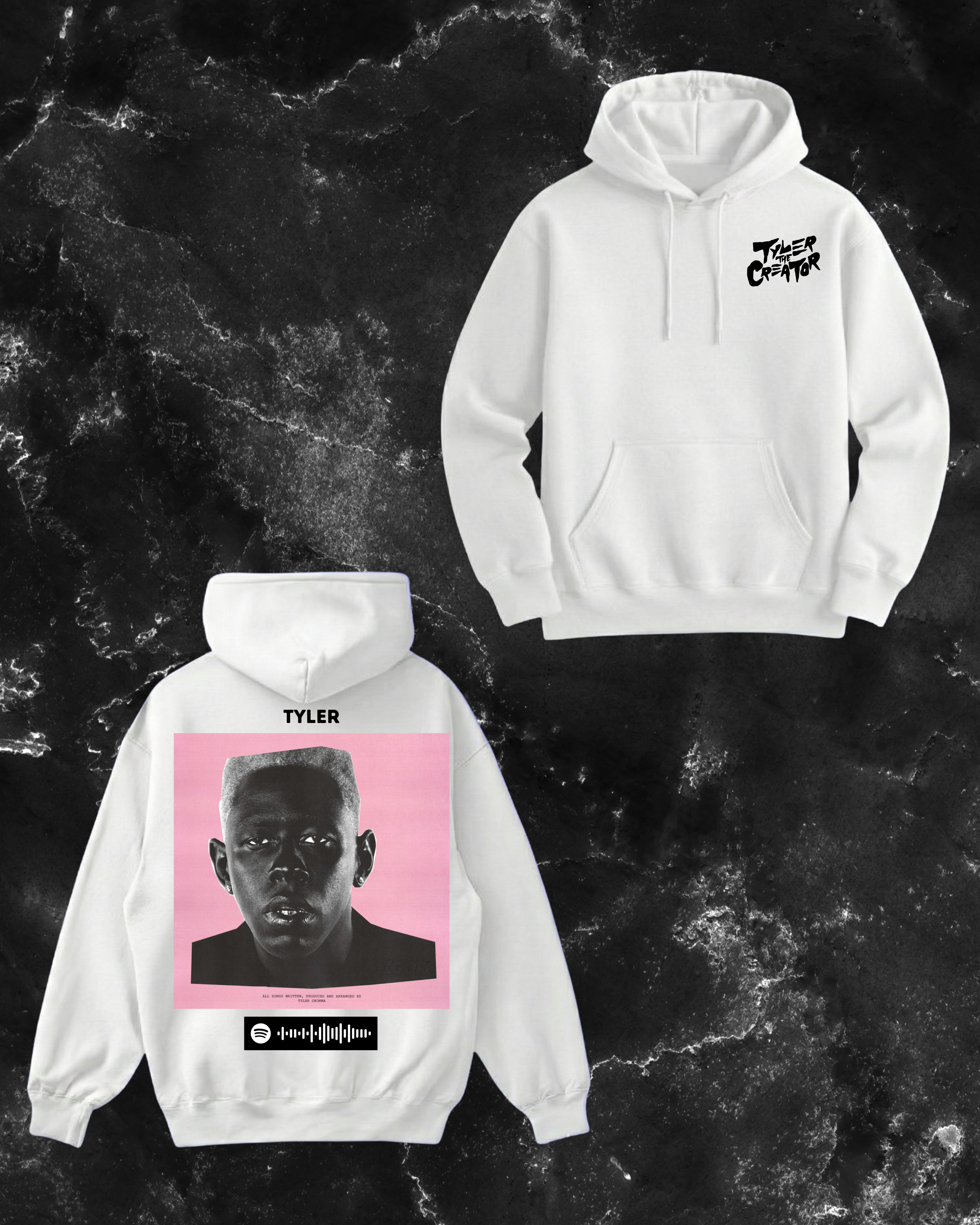 Tylor the creator hoodie white