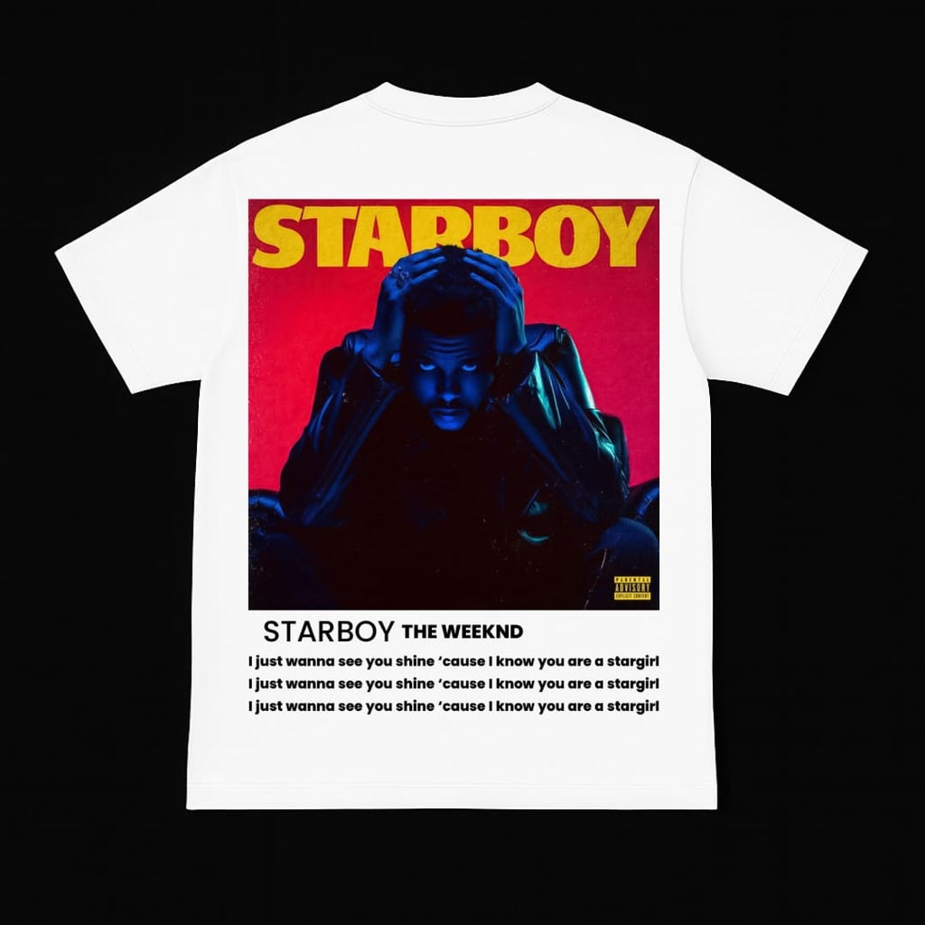 Star boy t shirt The weeknd edition