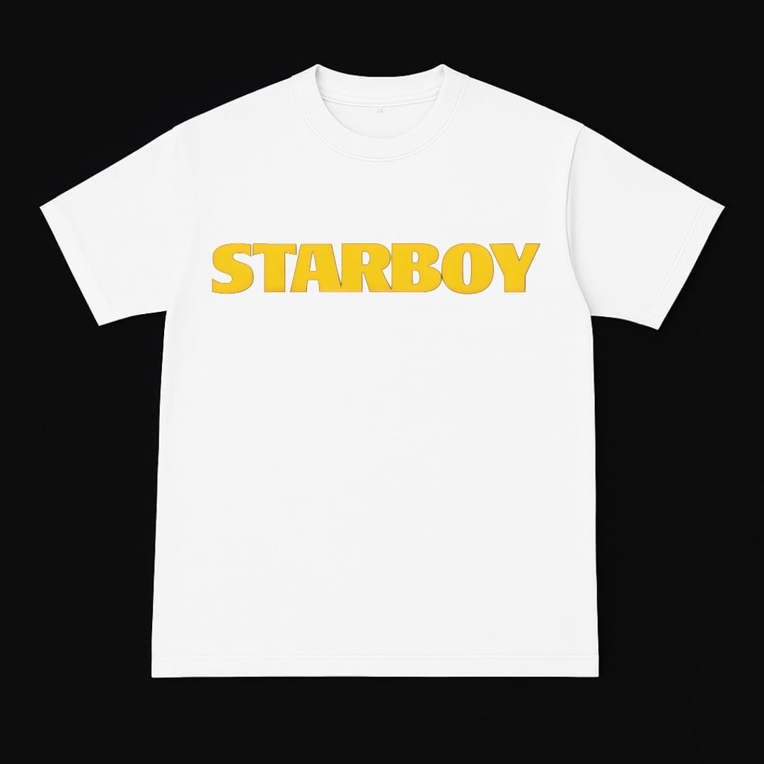 Star boy t shirt The weeknd edition